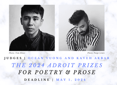 The Adroit Prizes for Poetry & Prose - The Adroit Journal OG